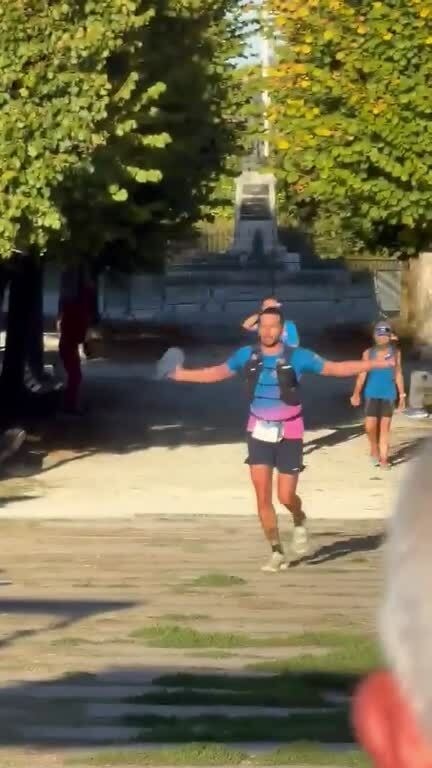 Arrivée trail Pons Arnaud A.