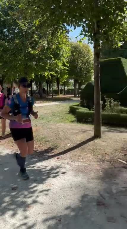 Arrivée trail Pons Marie-Anne