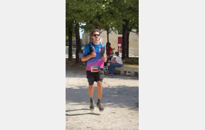 Arrivée trail Pons Clément