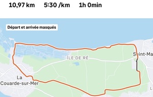 Sortie St Martin de Ré